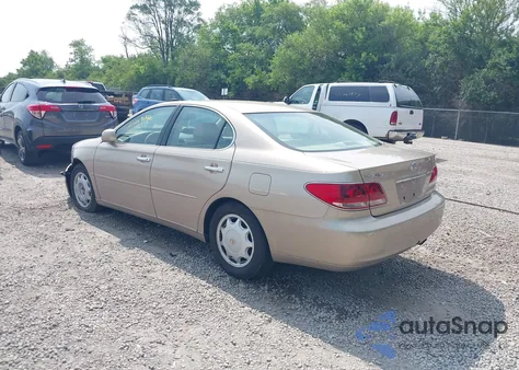 2005 Lexus Es 330 from USA, damaged, VIN JTHBA30G555081509